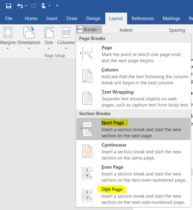 Section Breaks in Word: What They Are and How to Use Them | Jera Publishing